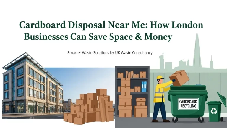 Cardboard Disposal Near Me: How London Businesses Can Save Space and Money
